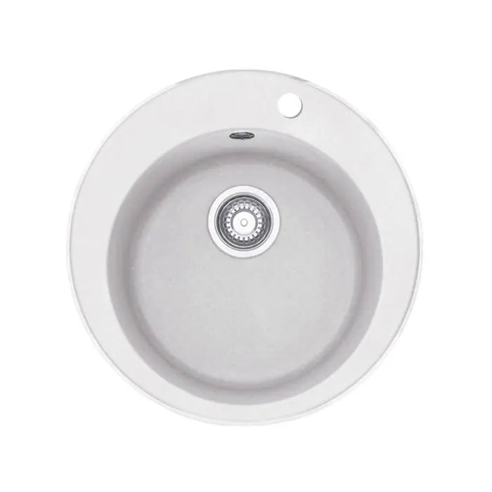 Franke Ronda Fragranite Prep Bowl with Tap Hole Polar White 400mm ROG610-41