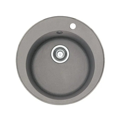 Franke Ronda Fragranite Prep Bowl with Tap Hole Stone Grey 400mm, ROG610-41