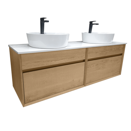 Sofia Forest Vanity 1500 & SLAB(2X75 Excl Basin