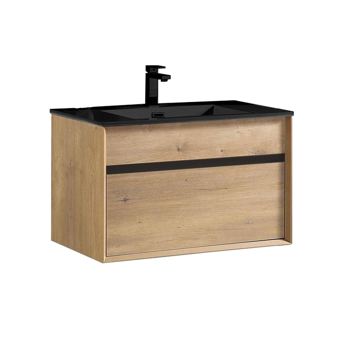 Sofia Forest Vanity 600 Matt Black