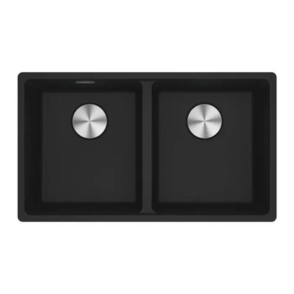 Franke Maris Fragranite Inset Matt Black 760mm x 440mm MRG620-35-35