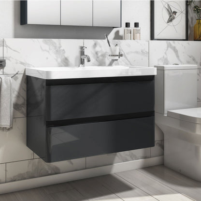 Dfine Black Vanity 800