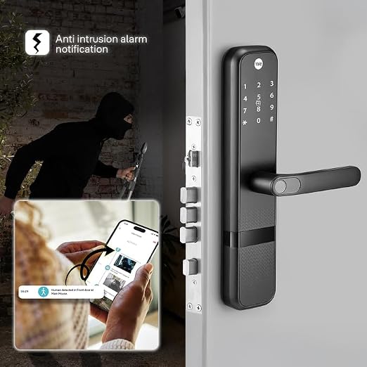 Yale Zuri Smart Biometric Door Lock – Bluetooth, Fingerprint, PIN, RFID & Key Access