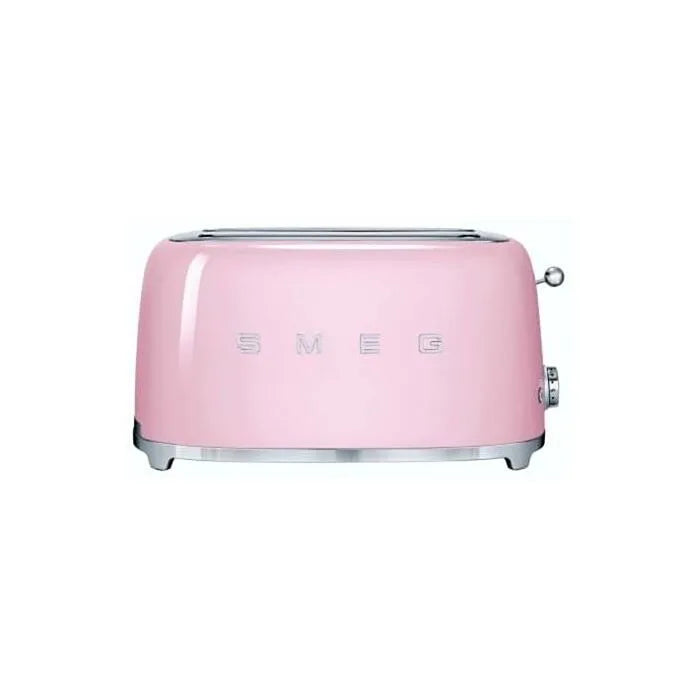 Smeg 4 Slice Pink Toaster - TSF02PKSA