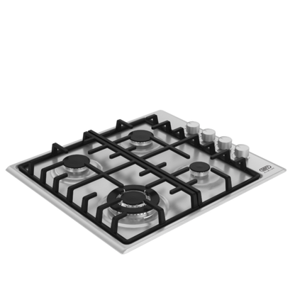 Defy Slimline Gas Hob Side Control (Stainless Steel) - DHG602