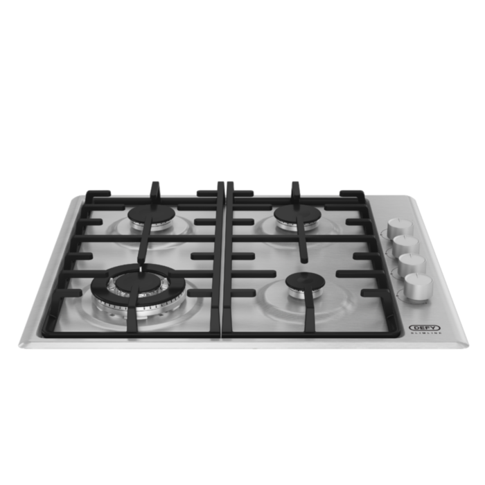 Defy Slimline Gas Hob Side Control (Stainless Steel) - DHG602