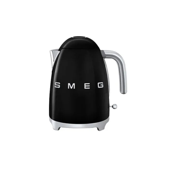 Smeg 1.7L Retro Kettle Black - KLF03BLSA
