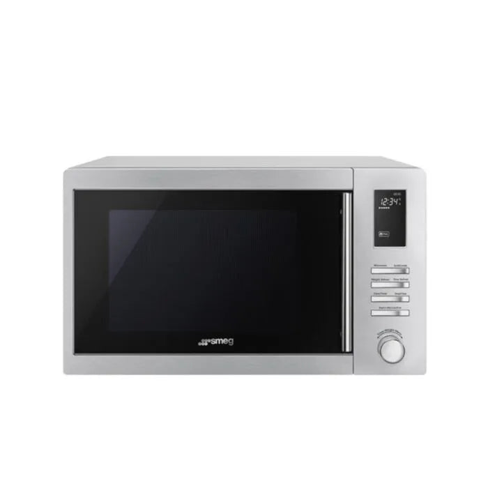 Smeg 25L Silver Microwave - MOE25X