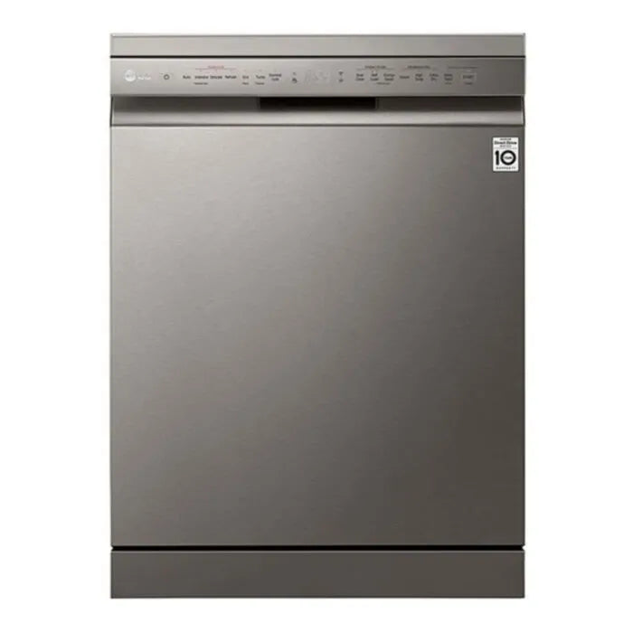 LG 14Pl Platinum Silver QuadWash™ Steam Dishwasher - DFB425FP