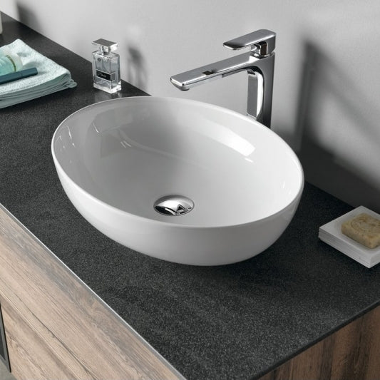 Basin Flavio CT Portland White Oval 520x395mm