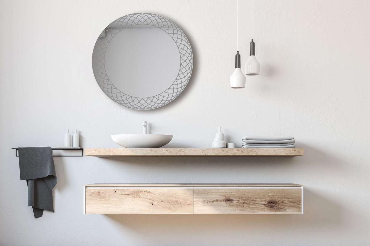 Flavio Led Mirror Delta Arch 900 With DE Fogger (TBD)
