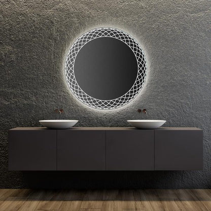 Flavio Led Mirror Delta Arch 900 With DE Fogger (TBD)