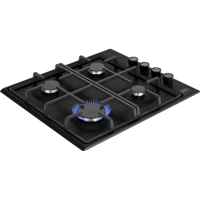 Defy 60cm Black Gas Hob - DHG132