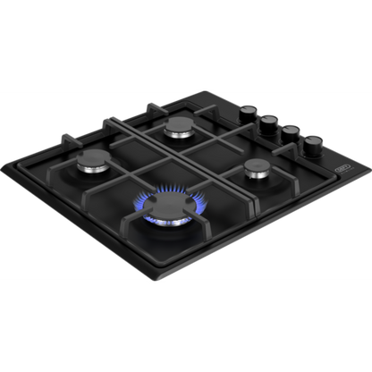 Defy 60cm Black Gas Hob - DHG132