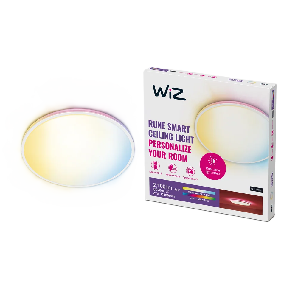 Wiz Rune 21W Smart Tunable LED Ceiling Light