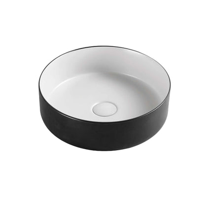 Basin Flavio CT Circlet Black Matt 380mm