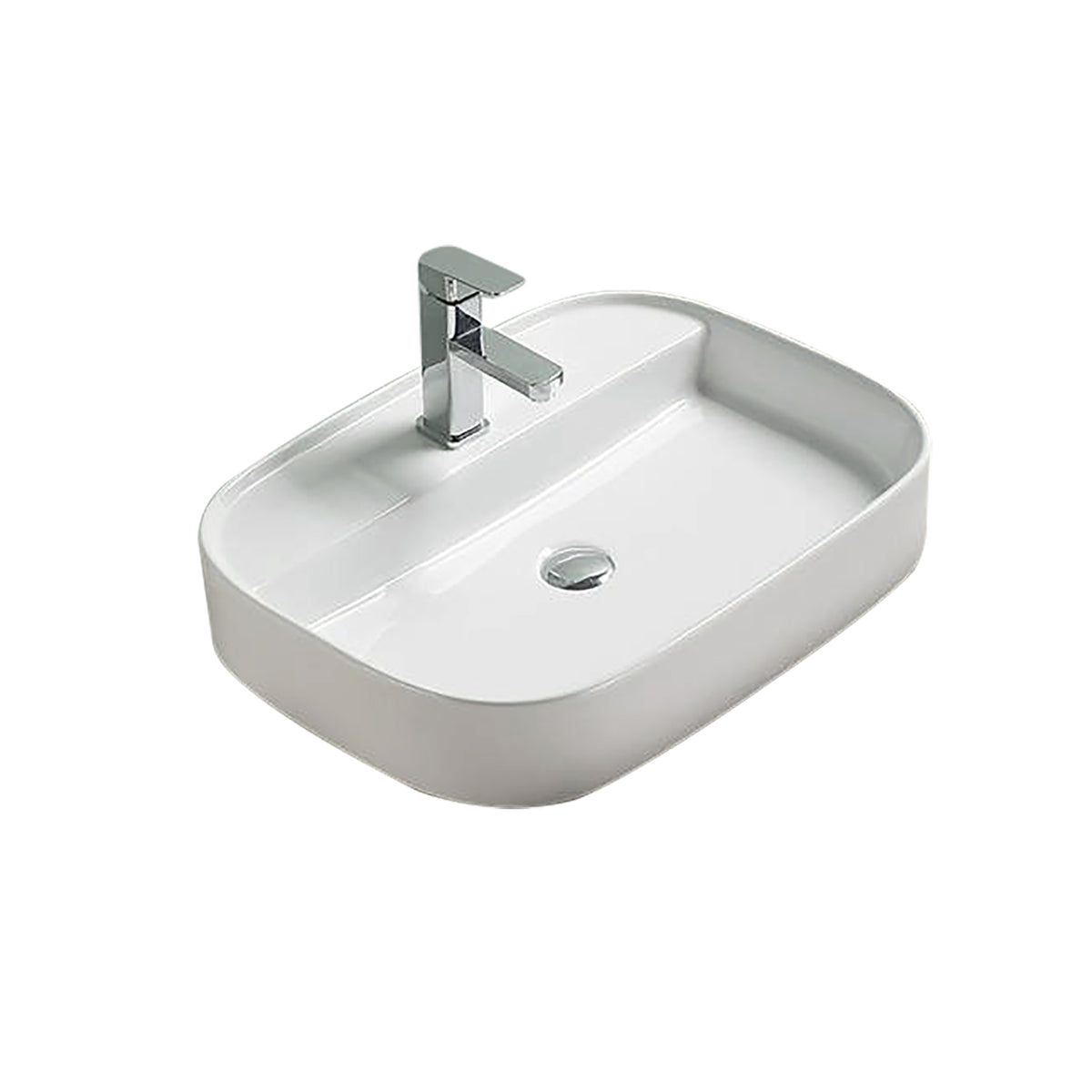 Basin Flavio CT Brooklyn 61 Plus 610x460mm
