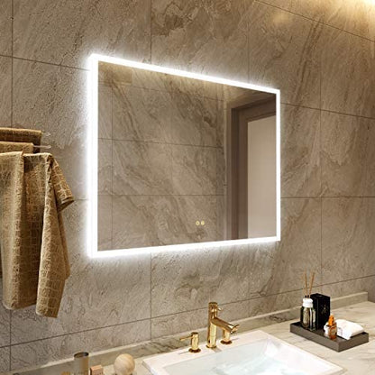 Flavio Led Mirror Dura Lux 1200x900 With De-fogger