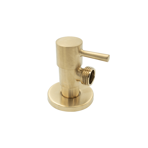 A Valve Gio Round A277 Brushed Gold