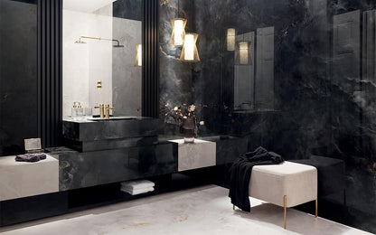 Aquamarine Black Polished Porcelain 1198x2748mm