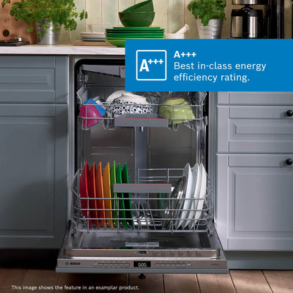 Bosch Series 8 Freestanding Dishwasher 60 cm Silver-inox - SMS8ECI02Z