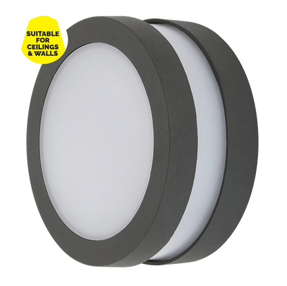Athlone Charcoal LM6 Outdoor Foot Light