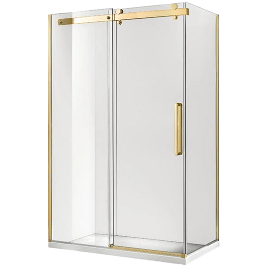 Signature Frameless Sliding 950x1250x8mm Br/gold