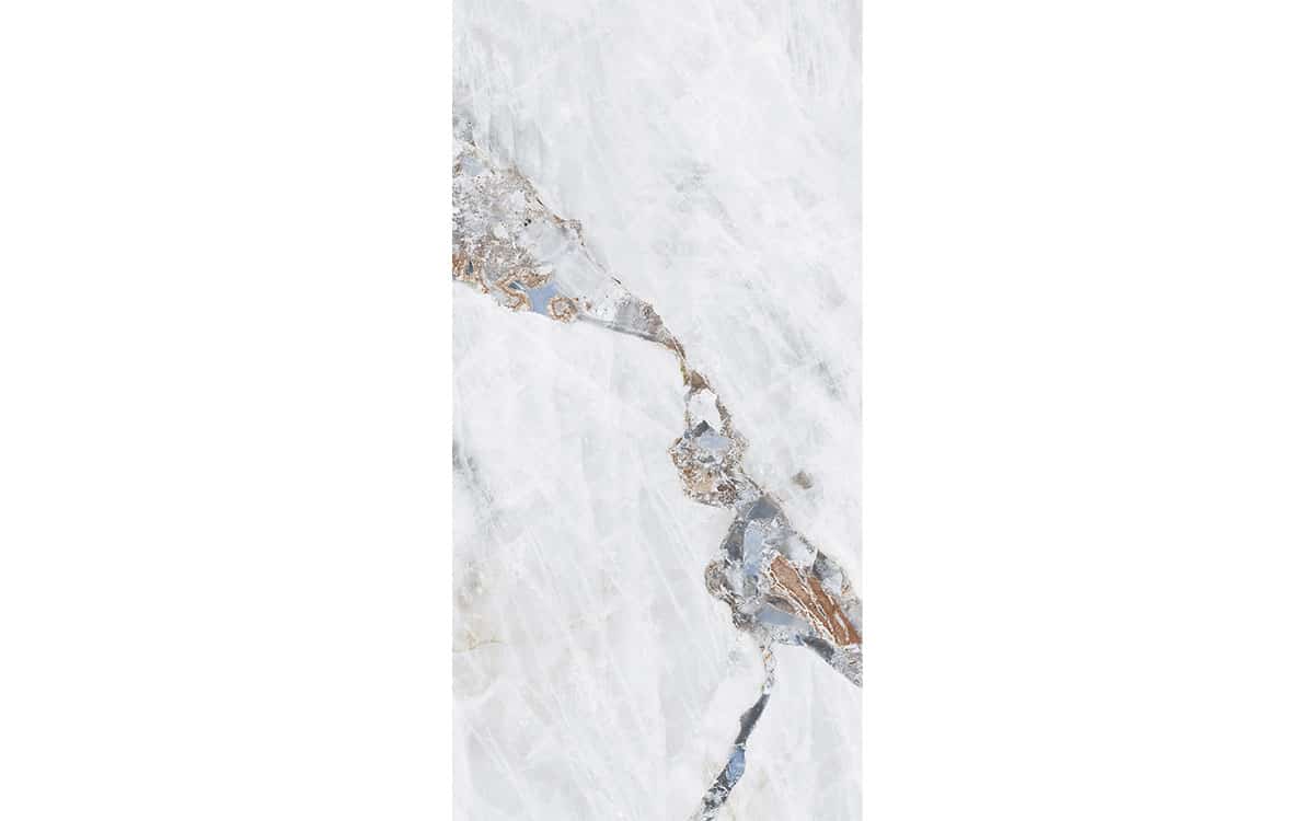 Bright Precious Polished Bookmatch 1200x2800mm