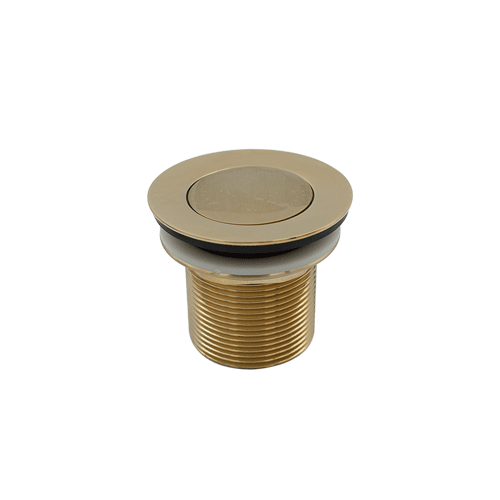 Waste Gio Pop UP Bath Long Brushed Gold