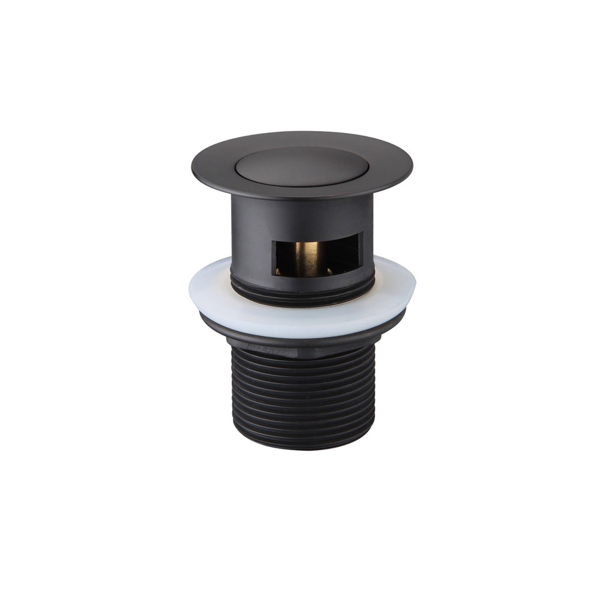 Gio Plumbing Waste Gio Pop UP Basin Slotted Black