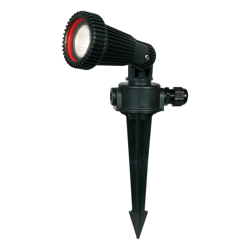 Black GU10 Outdoor Garden Spike