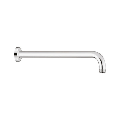 Aquaflo Aflo Chrome Shower Arm 400mm Round