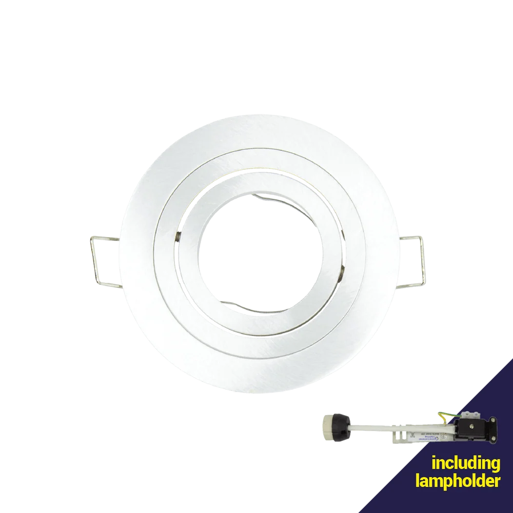 CNC Round Tilt 220V Downlight with 77mm Cut Out