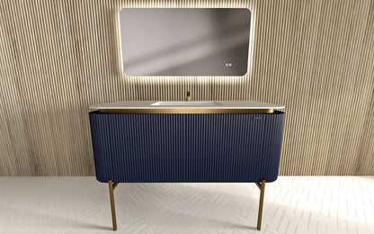 Mosaico Vero Crocky Vanity 1300mm Star Night Blue