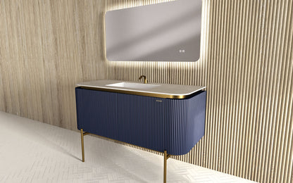 Mosaico Vero Crocky Vanity 1300mm Star Night Blue