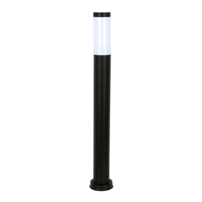 Chorus Sanded Black Outdoor Bollard