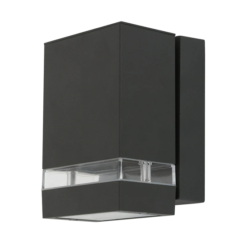 Cuba Charcoal Down Facing Outdoor Wall Light