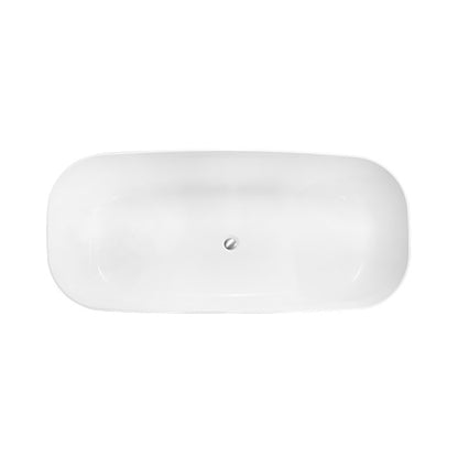 DADOquartz Dado Sovereign Bath 1550 Gloss White With Cavity