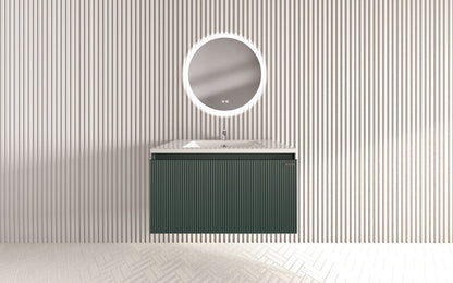Mosaico Vero Delicious Vanity 800mm Jade Green