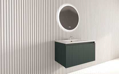 Mosaico Vero Delicious Vanity 800mm Jade Green