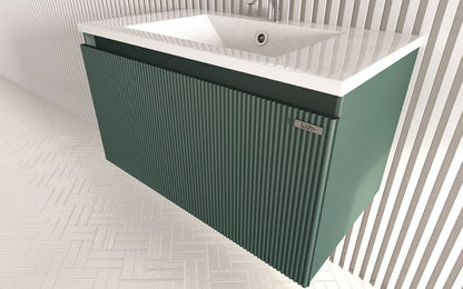 Mosaico Vero Delicious Vanity 800mm Jade Green