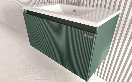 Mosaico Vero Delicious Vanity 800mm Jade Green