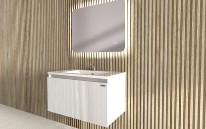 Mosaico Vero Delicious Vanity 800mm White