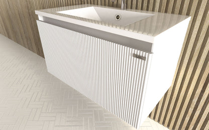 Mosaico Vero Delicious Vanity 800mm White