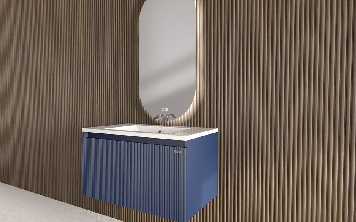 Mosaico Vero Delicious Vanity 800mm Star Night Blue