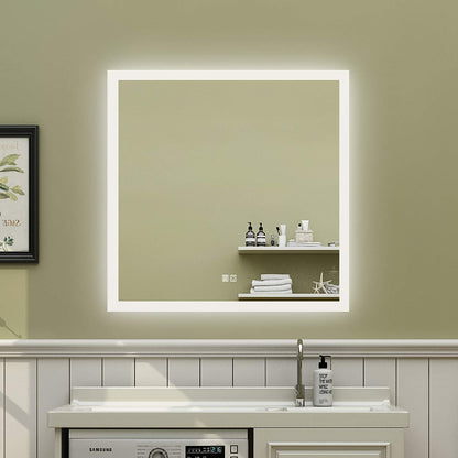 Flavio Led Mirror Dura Lux 700x700 With DE Fogger