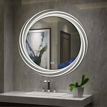 Flavio Led Mirror Charlie Swirl 800 (TBD)