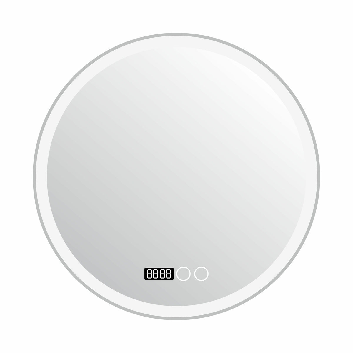 Led Mirror Bravo 750 With DE Fogger & Lcd Clock