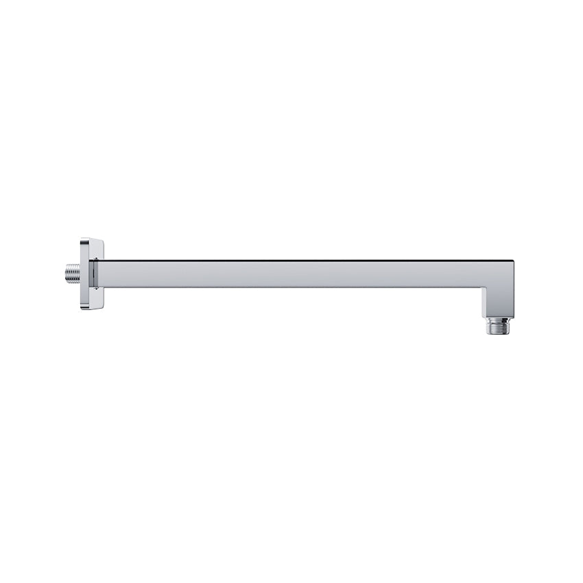 Aquaflo Aflo Chrome Shower Arm 400mm Square