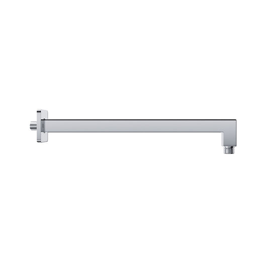 Aquaflo Aflo Chrome Shower Arm 400mm Square
